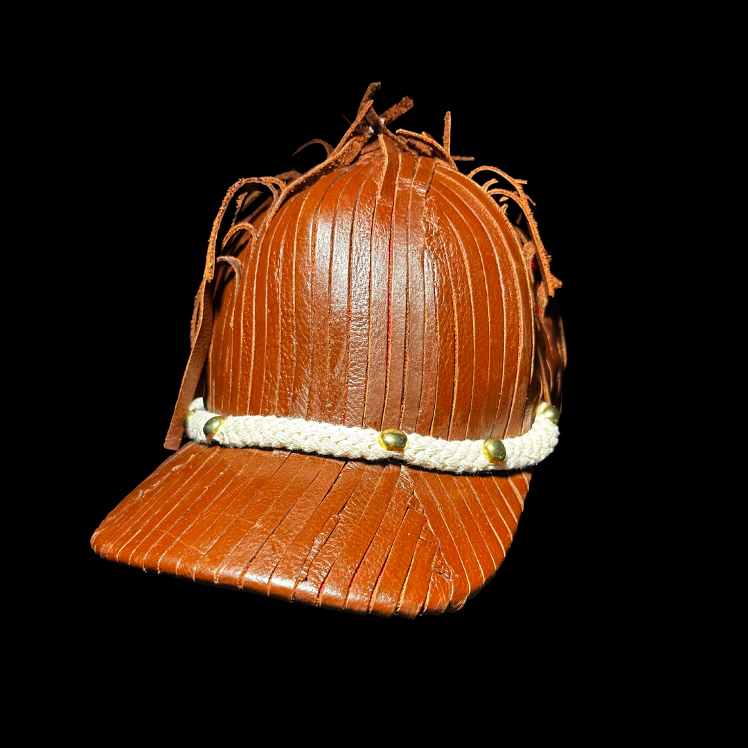 Unbound Safari Leather Cap