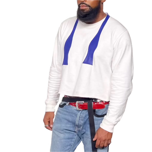 The Tux Crop Sweatshirt