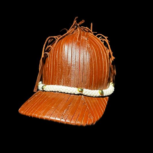 Unbound Safari Leather Cap
